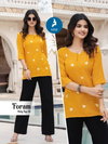 Foram By Kaya Rayon Fancy Printed Wholesale Western Ladies Top In India
